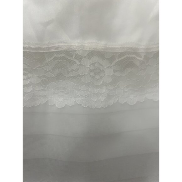 Half Slip Lace & Chiffon Dress Skirt Extender *style LC*-- , Sizes S-L - Picture 3 of 6